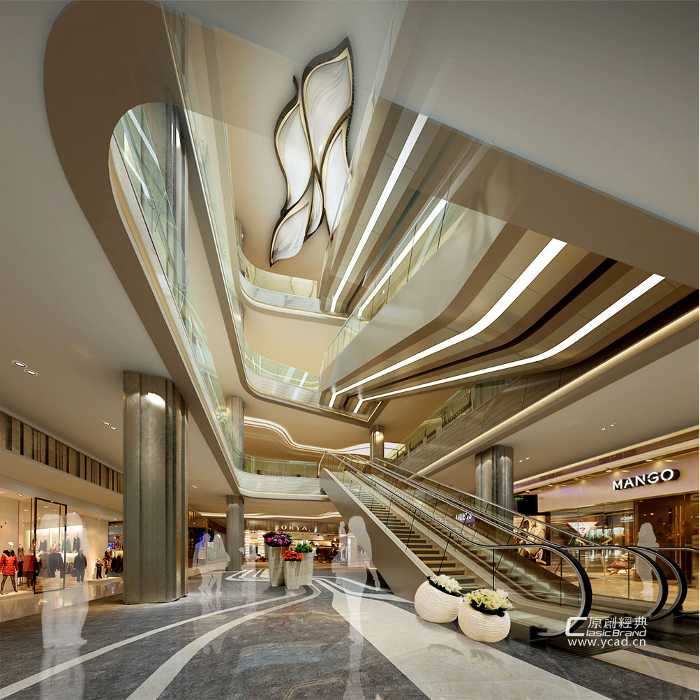 商場專賣店內(nèi)部空間設(shè)計