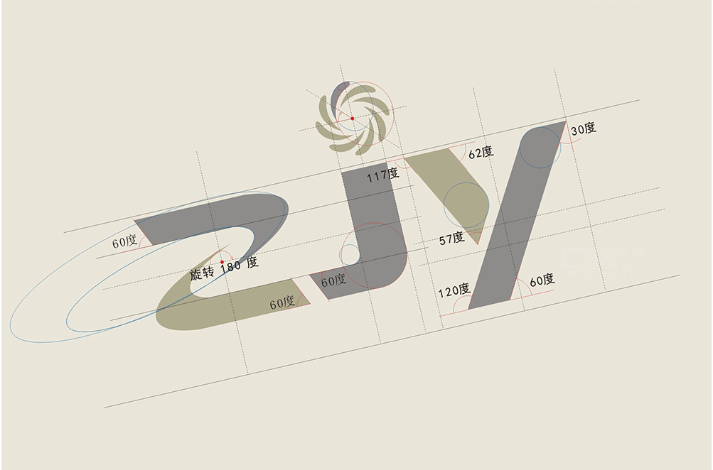 正集源集團logo結構